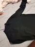 真维斯（JEANSWEST）长袖t恤男装秋冬季款保暖内搭打底衫双面加绒纯色男士长袖上衣服 黑色 纯色 M 【柔软舒适】 实拍图