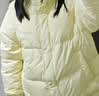 森马（Semir）羽绒服女肌理条纹学院风2025冬立领宽松插肩袖面包服109725113020 实拍图