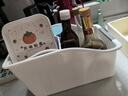 厨房收纳盒橱柜内锅铲锅盖架调味料置物架下水槽整理盒桌面储物盒 高款大号【3个装】 无规格 实拍图