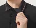 柒牌【7A抗菌/2A防螨/抗静电】男士长袖polo衫25秋季商务休闲上衣 实拍图