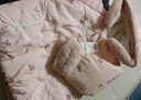 戴维贝拉（DAVE＆BELLA）女童棉服保暖连帽上衣加厚儿童外套冬装新款小童服装洋气宝宝棉衣 粉色【现货】 100 cm（建议身高90-100cm） 实拍图