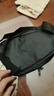 【京东物流】运动便携男女胸包单肩斜挎骑行健身训练瑜伽帆布包 黑色-双层 实拍图