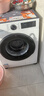 三星（SAMSUNG）【国家补贴】AI神维纳斯滚筒洗衣机全自动超薄10公斤大容量蒸汽除菌洗衣机WW10DG5U24AWSC月光白 白 实拍图