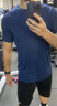 京东京造【100 超轻速干】运动T恤夏季户外跑步健身短袖男 丹宁蓝2.0 M 实拍图