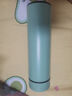 【京东物流配送】智能显温保温杯不锈钢高颜值保热保冷 豆蔻绿480ml304 实拍图