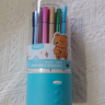 晨光(M&G)文具36色可水洗印章头小熊学生水彩笔儿童绘画涂鸦画笔安全生日礼物粉色款ACP901X2 实拍图