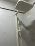 德匠科勒数显淋浴花洒套装全套恒温增压卫浴沐浴智能加压家用明装全铜数显 KS13奶白色（恒温版带腰喷) 实拍图