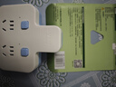 公牛（BULL）转换插头/品字形一转二插座/无线转换插座/电源转换器 适用于卧室、厨房 2位分控开关插座 蓝白 实拍图