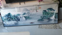 瑞尚（RUISHANG） 新中式客厅装饰画大气山水画横版沙发背景墙画挂画轻奢晶瓷壁画 流水生财 210*70/晶瓷面/适合3m沙发 实拍图