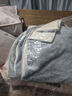 水星家纺枕套牛奶绒抗静电秋冬加厚A类加绒枕芯保护套一对装48x74cm 实拍图