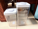 佳帮手按压式密封罐食品级五谷杂粮收纳盒面粉零食宠物粮防潮储物罐2.3L 实拍图