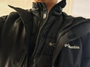 Columbia蒋奇明同款哥伦比亚男女银点700蓬鸭绒三合一防水冲锋衣XE5418 010 黑色 M(175/96A) 实拍图