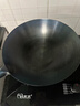 荣事达（Royalstar）章丘手工锻打铁锅圆底老式炒锅无涂层不粘炒菜锅燃气灶无盖32cm 实拍图