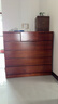 鲁菏鑫森斗柜 实木斗柜现代简约卧室客厅抽屉式收纳柜子储物柜 板栗色宽七斗【经典款】 实拍图