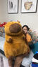 轩岛卡皮巴拉玩偶超大号抱枕女生睡觉专用夹腿侧睡公仔布娃娃毛绒玩具 巨无霸1米超大号【送同款23cm】 情人节送女孩生日元旦跨新年礼物吧啦巨大型 实拍图