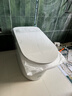 九牧（JOMOO）轻智能马桶家用马桶一体机虹吸无水压限制抗菌坐便器白魔方SQ8450 【旋风魔力泡】0压限制+脚感冲水 305/300mm (295-390以内选择) 实拍图