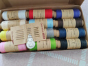 秉优 402缝纫线12色 高质量缝衣线手缝线宝塔线缝纫机线针线盒穿线器 实拍图