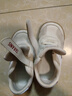 泰兰尼斯秋季学步鞋男宝宝鞋子女童婴儿鞋透气软底机能鞋米白26码 实拍图