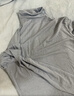 优衣库女装HEATTECH EXTRA WARM 混纺高领T恤/长袖 9%羊绒 478954 478954/03灰色 XL 实拍图