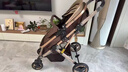 SNZESKE品牌高景观婴儿车新款遛娃神器双向减震折叠新生儿可坐可躺0-3岁 卡其【京仓直发，次日达】 实拍图