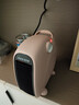 奥克斯（AUX）暖风机取暖器办公室电暖气家用节能台式电暖器热风机200A2 香槟色-单温控 实拍图