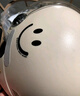 新日新日3C国标认证摩托电动车头盔男女四季通用骑行电瓶车半盔安全帽 卡其色【高清长镜】 3C新国标A类 实拍图