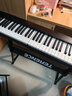 特伦斯折叠钢琴88键便携式电钢琴成人儿童电子琴重力度键盘V30pro家用 炫酷黑+专用琴包+Z型琴架 实拍图