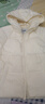 森马（Semir）羽绒服女冬90绒子短款三防花苞帽25高蓬防风连帽外套109725113028 实拍图