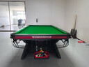 【包邮包安装】毒牙新款台球桌标准中式黑八球桌高端赛级专用球桌 9尺 木库-豪配升级【苍穹绿】 晒单实拍图