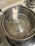 苏泊尔SUPOR 蒸滋味复底304不锈钢汤蒸多用蒸锅24cm单层蒸笼SZ24S1 实拍图