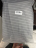 三利10A抗菌毛巾浴巾套装男士洗澡专用吸水速干大人女生大浴巾 灰 实拍图