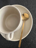 Mongdio咖啡杯陶瓷杯子带勺带碟马克杯牛奶杯创意茶具水杯茶杯 实拍图