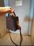 viney牛皮包包女包品牌水桶包轻奢单肩斜挎包生日礼物高级感送女友老婆 实拍图