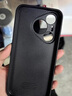 尚苏适用 华为Pura70Pro手机壳P70Pro保护套Pura70Pro+防摔全包软壳简约轻奢羊巴皮硅胶外壳女男款黑色 实拍图