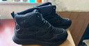 强人男靴防穿刺户外训练短靴子加绒保暖运动骑行靴 JD013R 黑色 46 实拍图