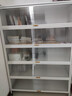 七序厨房置物架落地多层防尘收纳柜家用微波炉烤箱储物柜碗柜餐边柜 【特厚】二门三层长50宽32高80 实拍图