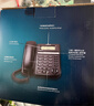 飞利浦（PHILIPS）电话机座机 固定电话 办公家用 10组黑名单/来电指示灯提示CORD026黑色 实拍图