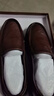 骆驼（CAMEL）牛皮软底缓震乐福鞋通勤商务休闲皮鞋男 G13S201066 棕色 38 实拍图