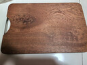 双枪乌金檀菜板 百年龄整木砧案板家用切菜食品抗菌防霉实木40*27*2.5 实拍图