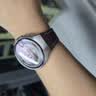 腕美主义适用苹果s11手表滑梯拼皮表带watch s10金属滑梯扣apple watch s9透气表链se3女款高级感替换腕带 【滑梯款拼皮】-银-奶白皮+银色连接器 适用：iwatch11代10代【 实拍图