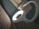 智能语音小夜灯声控灯小台灯便携氛围拍照LED卧室宿舍床头节能灯 USB插口即插即用 白色折叠语音灯【1个装】 实拍图