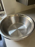 维艾（Newair）304不锈钢盆大号和面盆食品级加厚揉面盆家用大盆厨房洗菜盆面盆 实拍图
