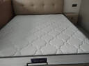 全友家居 头层牛皮真皮床奶油风床头软包靠背主卧室家用1.8米双人大床 实拍图