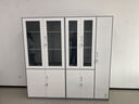 震海钢制办公室文件柜铁皮柜子档案柜保险柜储物柜资料柜财务凭证书柜 【加厚款】灰套白大器械柜 实拍图
