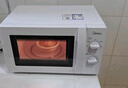 美的（Midea）快捷微波炉 家用小型 360°转盘加热 旋钮操控 易洁内胆（M1-L213B） 实拍图