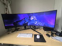 三星（SAMSUNG）57英寸 G95NC MiniLED 240Hz 双4K  HDR1000 1ms(GTG) 玄龙骑士 电竞 显示器 LS57CG954NCXXF 实拍图