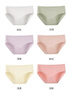 浪莎女士内裤女纯棉10A抑菌裆舒适透气中腰大码少女三角裤短裤头6条装 实拍图