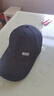 【热巴同款】加大棒球帽帽子男女大头围显脸小春夏字母百搭棒球帽 侧标-黑色 实拍图