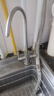 泉清氧 净水龙头沁园净水器通用2分鹅颈水龙头双进出龙头不锈钢净水机龙 不锈钢304双水 实拍图