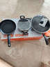 苏泊尔（SUPOR）不粘炒锅无烟厨房全锅具套装组合平底锅汤锅煎锅燃气电磁炉通用 五件套【炒+煎+汤+蒸+刀】 实拍图